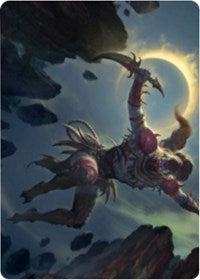 Nighthawk Scavenger Art Card [Zendikar Rising Art Series] | Pegasus Games WI