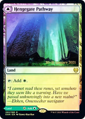 Hengegate Pathway // Mistgate Pathway [Kaldheim Prerelease Promos] | Pegasus Games WI
