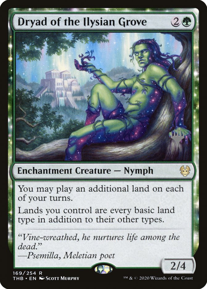 Dryad of the Ilysian Grove (Promo Pack) [Theros Beyond Death Promos] | Pegasus Games WI
