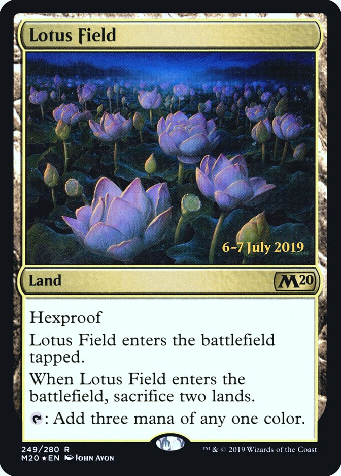 Lotus Field [Core Set 2020 Prerelease Promos] | Pegasus Games WI