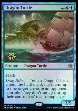 Dragon Turtle [Dungeons & Dragons: Adventures in the Forgotten Realms Prerelease Promos] | Pegasus Games WI