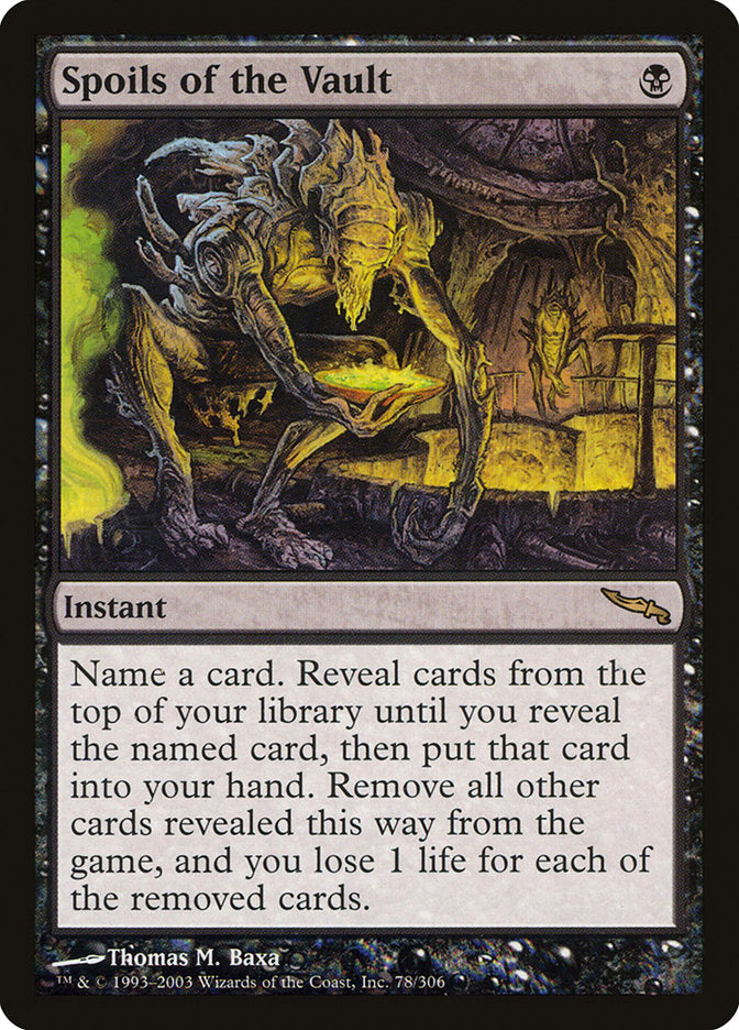 Spoils of the Vault [Mirrodin] | Pegasus Games WI
