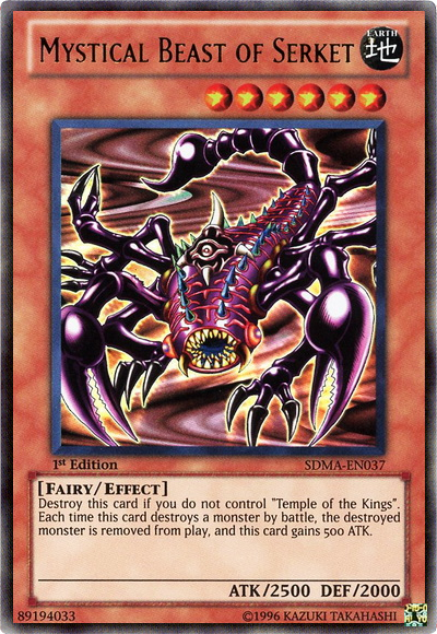 Mystical Beast of Serket [SDMA-EN037] Ultra Rare | Pegasus Games WI