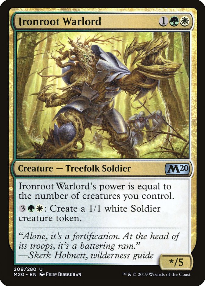 Ironroot Warlord [Core Set 2020] | Pegasus Games WI