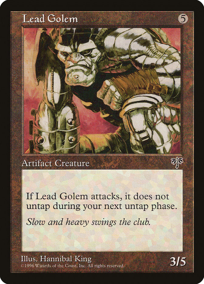 Lead Golem [Mirage] | Pegasus Games WI