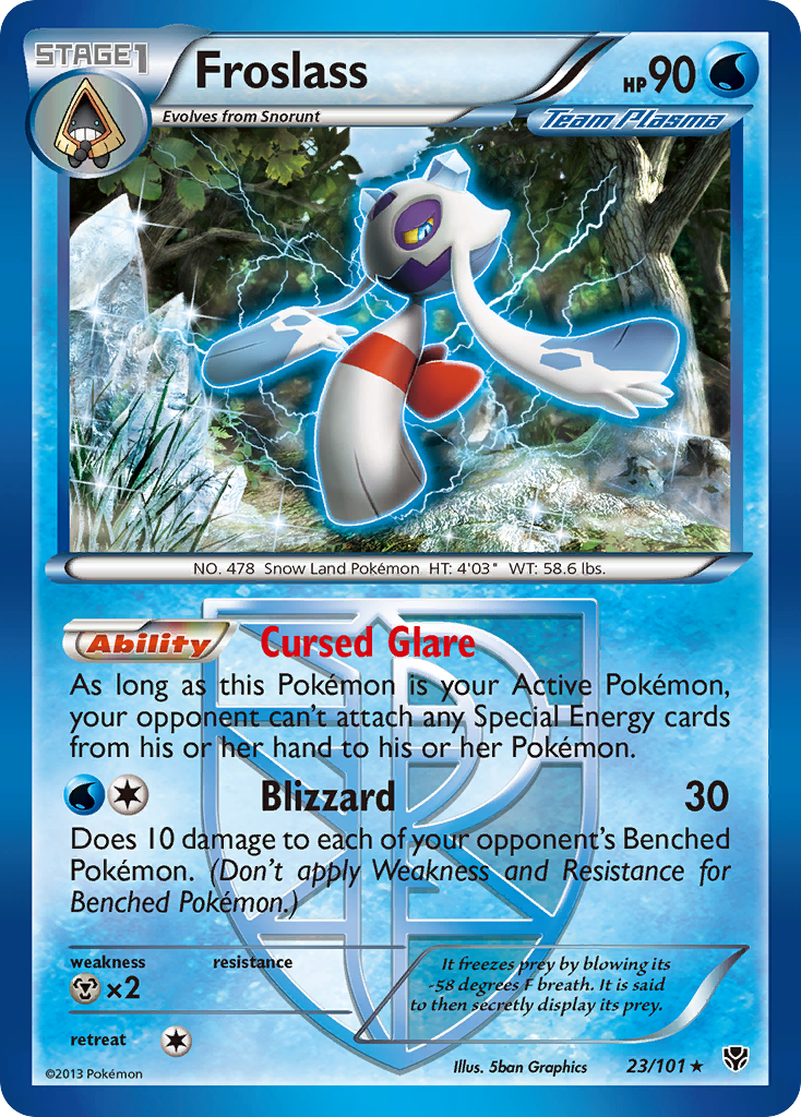 Froslass (23/101) [Black & White: Plasma Blast] | Pegasus Games WI