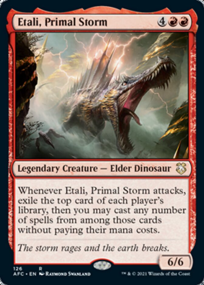 Etali, Primal Storm [Dungeons & Dragons: Adventures in the Forgotten Realms Commander] | Pegasus Games WI