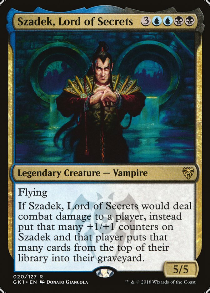 Szadek, Lord of Secrets [Guilds of Ravnica Guild Kit] | Pegasus Games WI