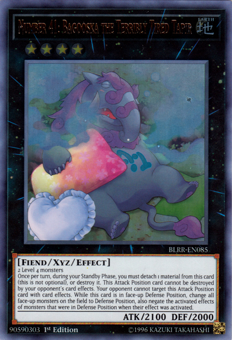 Number 41: Bagooska the Terribly Tired Tapir [BLRR-EN085] Ultra Rare | Pegasus Games WI