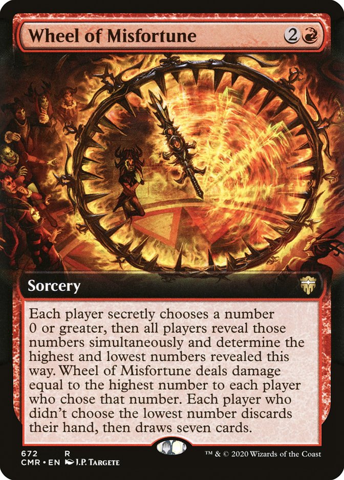 Wheel of Misfortune (Extended Art) [Commander Legends] | Pegasus Games WI