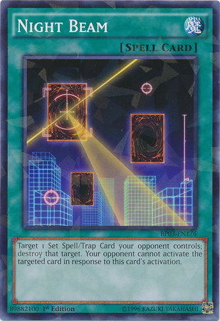 Night Beam (Shatterfoil) [BP03-EN176] Common | Pegasus Games WI