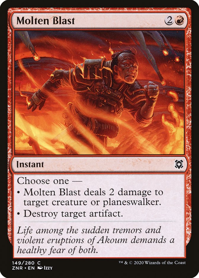 Molten Blast [Zendikar Rising] | Pegasus Games WI