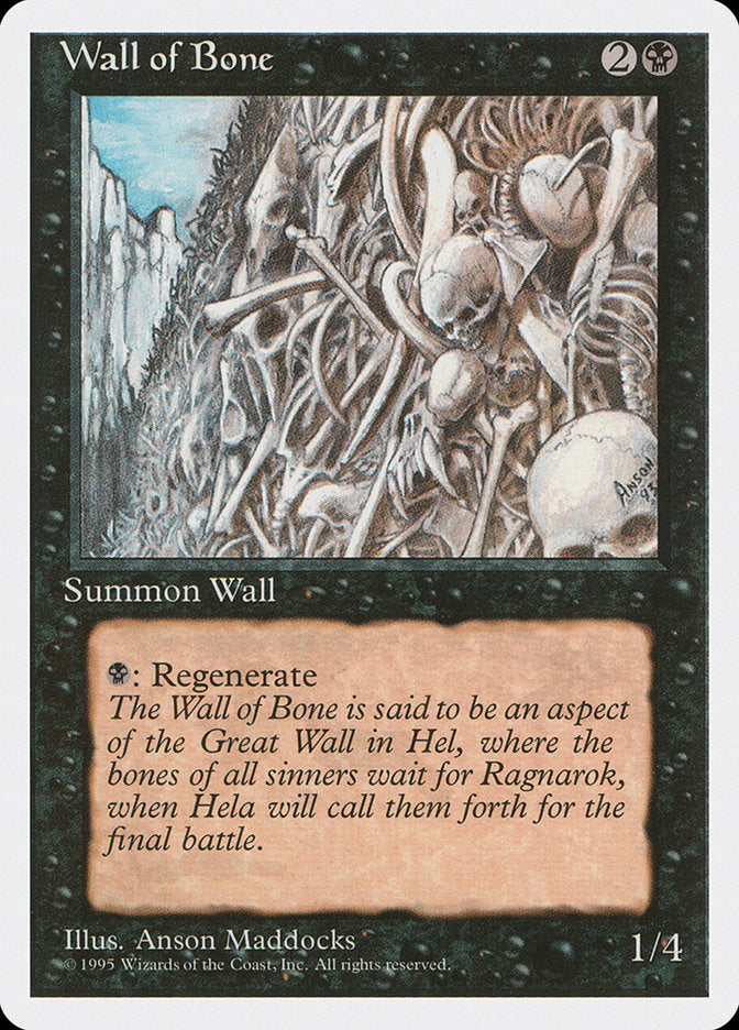 Wall of Bone [Fourth Edition] | Pegasus Games WI