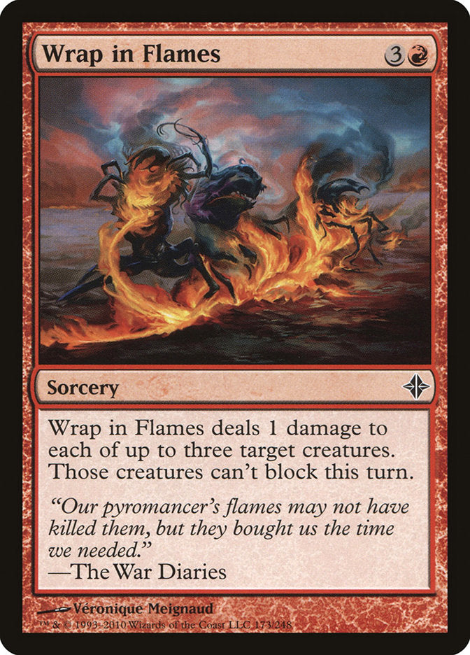 Wrap in Flames [Rise of the Eldrazi] | Pegasus Games WI