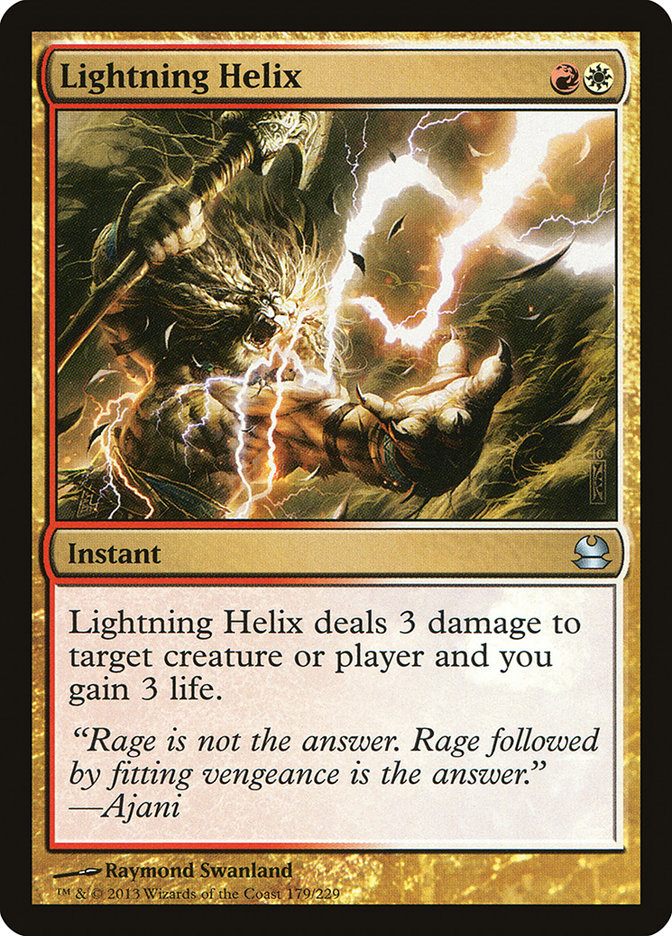 Lightning Helix [Modern Masters] | Pegasus Games WI