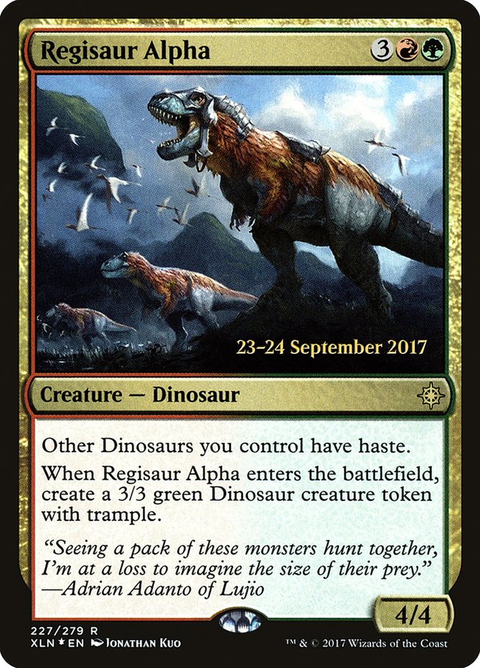 Regisaur Alpha [Ixalan Prerelease Promos] | Pegasus Games WI