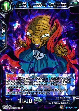 Babidi, Overseer of Destruction [BT6-047] | Pegasus Games WI