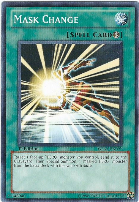 Mask Change [GENF-EN097] Common | Pegasus Games WI