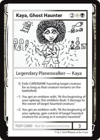 Kaya, Ghost Haunter (2021 Edition) [Mystery Booster Playtest Cards] | Pegasus Games WI