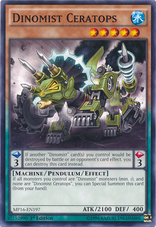 Dinomist Ceratops [MP16-EN197] Common | Pegasus Games WI