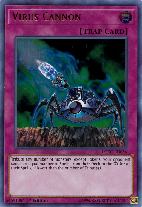 Virus Cannon [LCKC-EN056] Ultra Rare | Pegasus Games WI