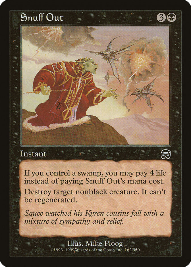 Snuff Out [Mercadian Masques] | Pegasus Games WI
