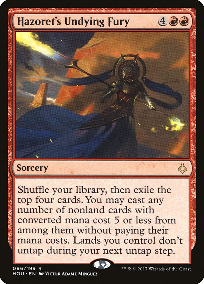 Hazoret's Undying Fury [Hour of Devastation] | Pegasus Games WI