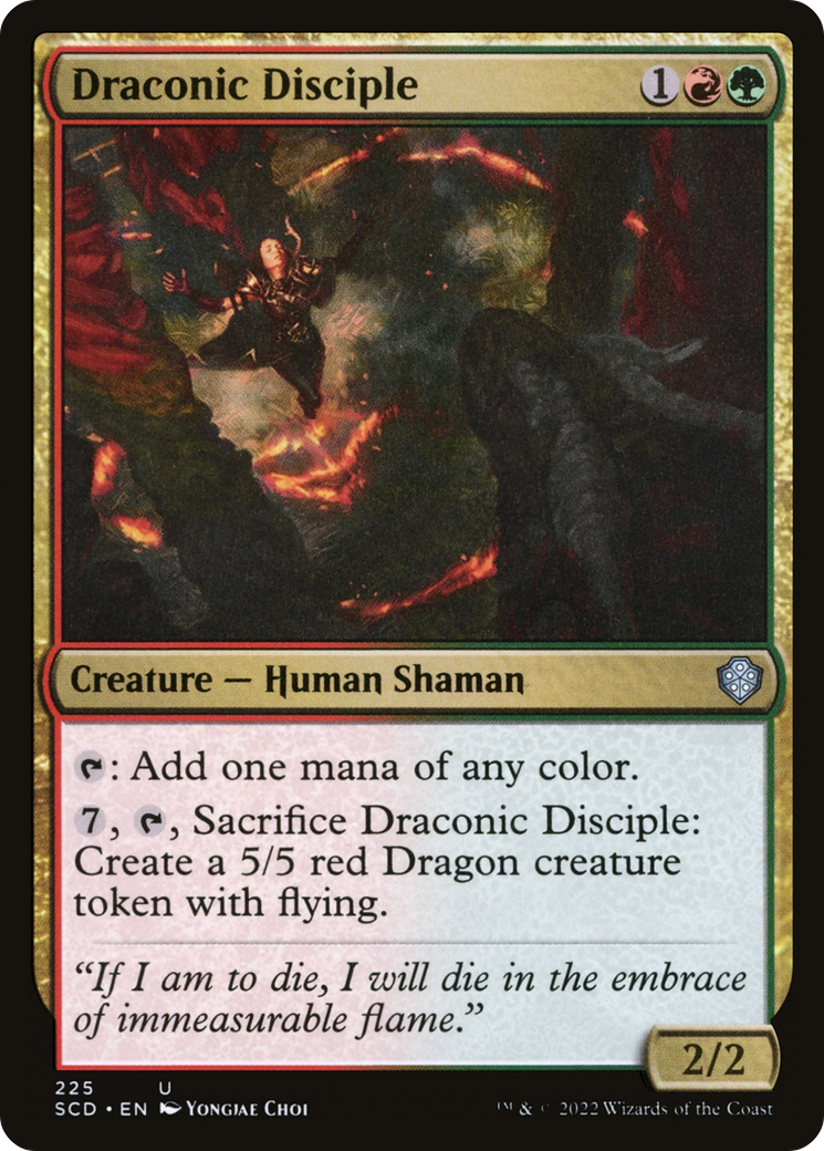 Draconic Disciple [Starter Commander Decks] | Pegasus Games WI