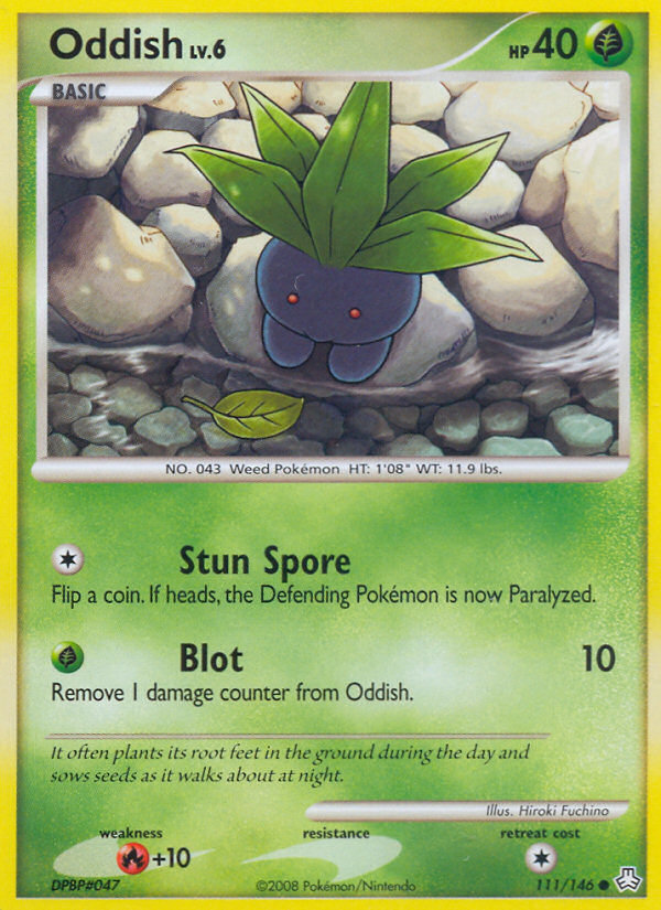 Oddish (111/146) [Diamond & Pearl: Legends Awakened] | Pegasus Games WI