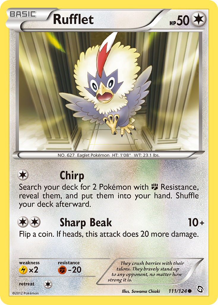 Rufflet (111/124) [Black & White: Dragons Exalted] | Pegasus Games WI