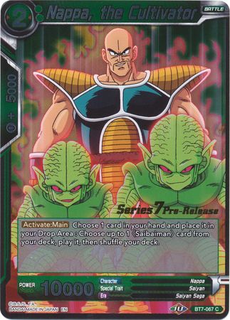Nappa, the Cultivator (Assault of the Saiyans) [BT7-067_PR] | Pegasus Games WI