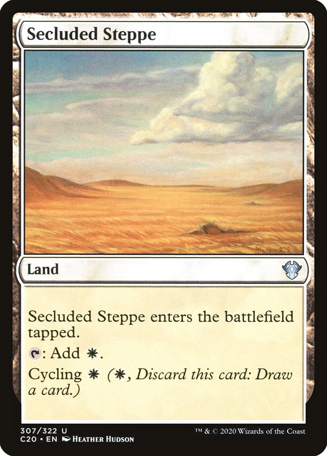 Secluded Steppe [Commander 2020] | Pegasus Games WI
