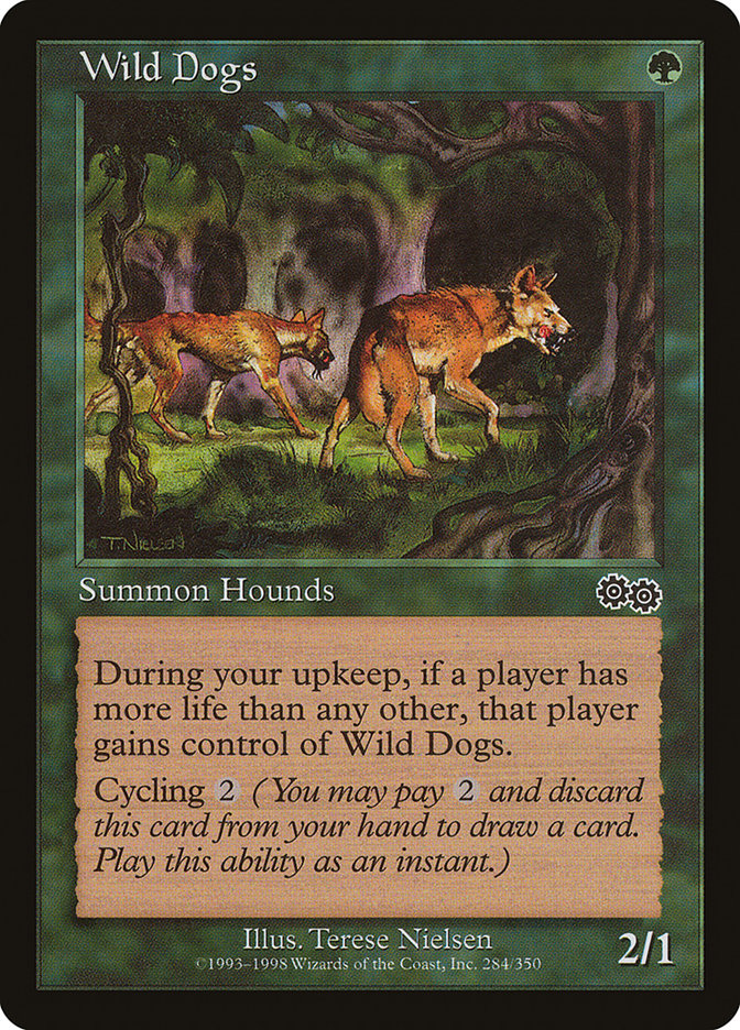Wild Dogs [Urza's Saga] | Pegasus Games WI