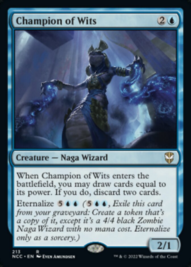 Champion of Wits [Streets of New Capenna Commander] | Pegasus Games WI