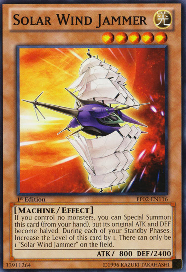 Solar Wind Jammer [BP02-EN116] Mosaic Rare | Pegasus Games WI