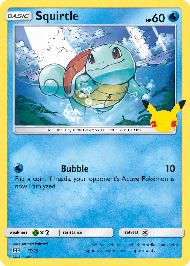 Squirtle (17/25) [McDonald's 25th Anniversary] | Pegasus Games WI