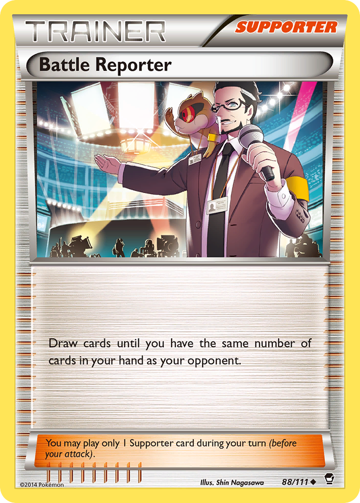 Battle Reporter (88/111) [XY: Furious Fists] | Pegasus Games WI