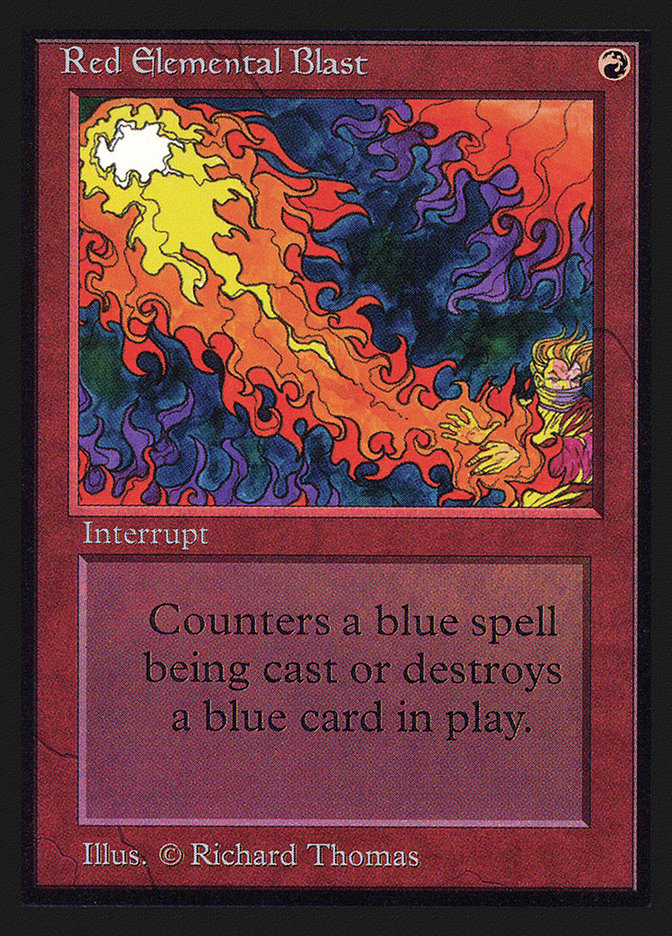 Red Elemental Blast [Collectors' Edition] | Pegasus Games WI