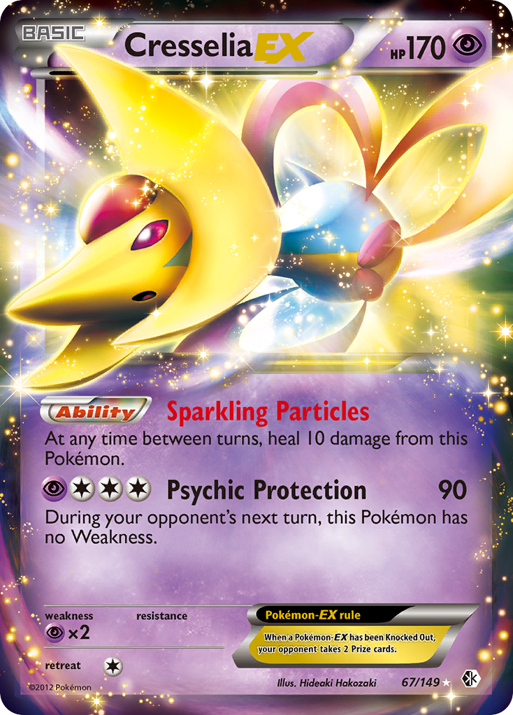 Cresselia EX (67/149) [Black & White: Boundaries Crossed] | Pegasus Games WI