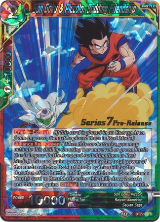 Son Goku & Piccolo, Budding Friendship (Assault of the Saiyans) [BT7-112_PR] | Pegasus Games WI