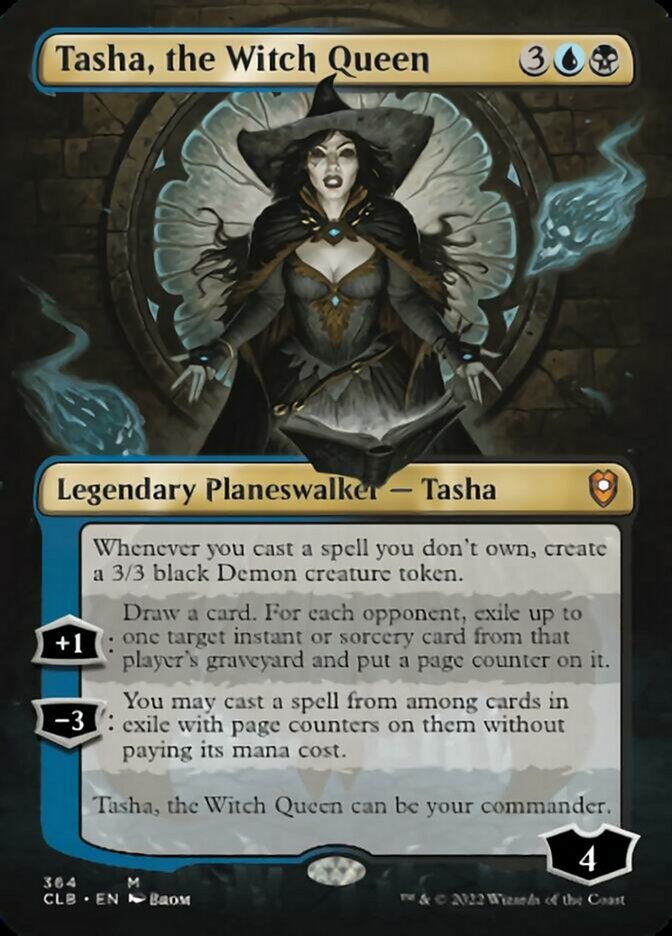 Tasha, the Witch Queen (Borderless) [Commander Legends: Battle for Baldur's Gate] | Pegasus Games WI