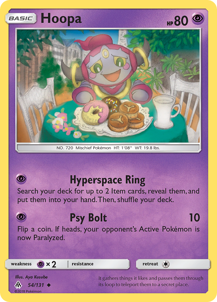 Hoopa (54/131) [Sun & Moon: Forbidden Light] | Pegasus Games WI