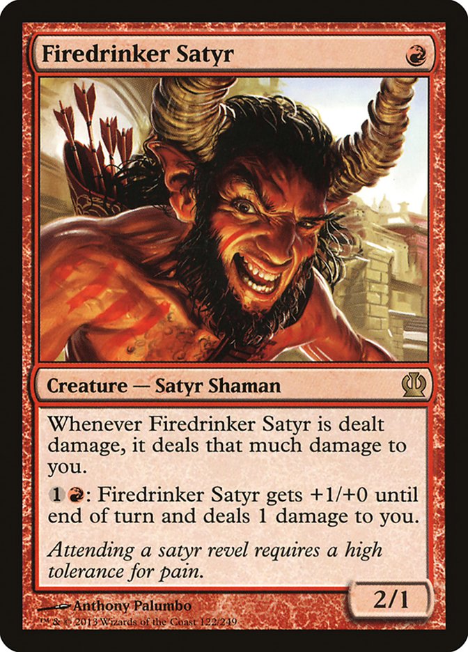 Firedrinker Satyr [Theros] | Pegasus Games WI