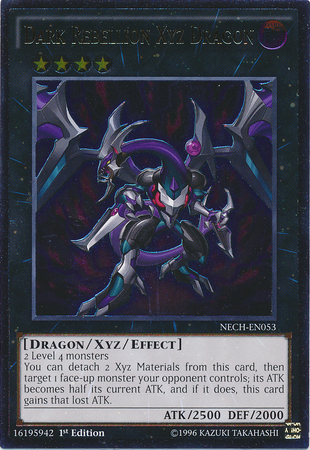 Dark Rebellion Xyz Dragon [NECH-EN053] Ultimate Rare | Pegasus Games WI