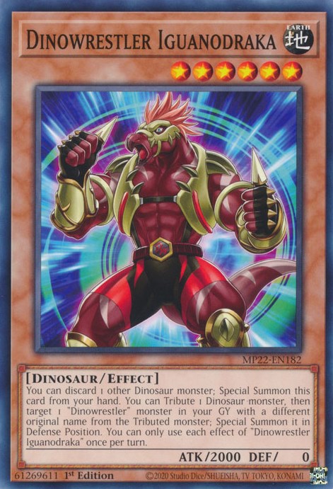 Dinowrestler Iguanodraka [MP22-EN182] Common | Pegasus Games WI