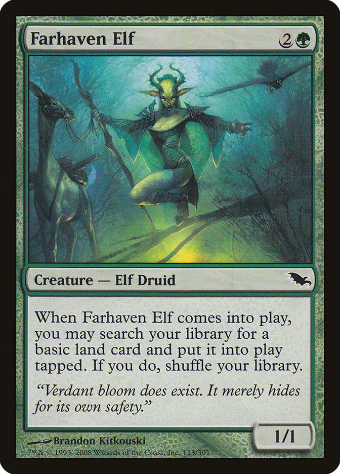 Farhaven Elf [Shadowmoor] | Pegasus Games WI