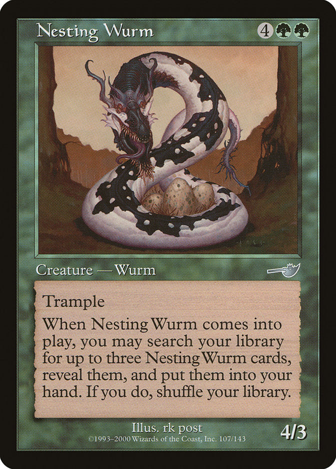 Nesting Wurm [Nemesis] | Pegasus Games WI