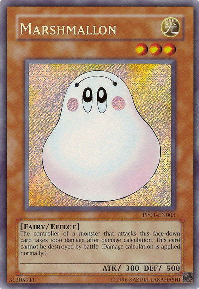 Marshmallon [PP01-EN003] Secret Rare | Pegasus Games WI