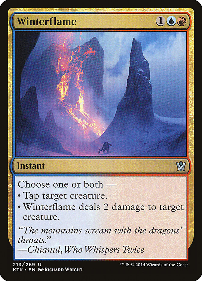 Winterflame [Khans of Tarkir] | Pegasus Games WI