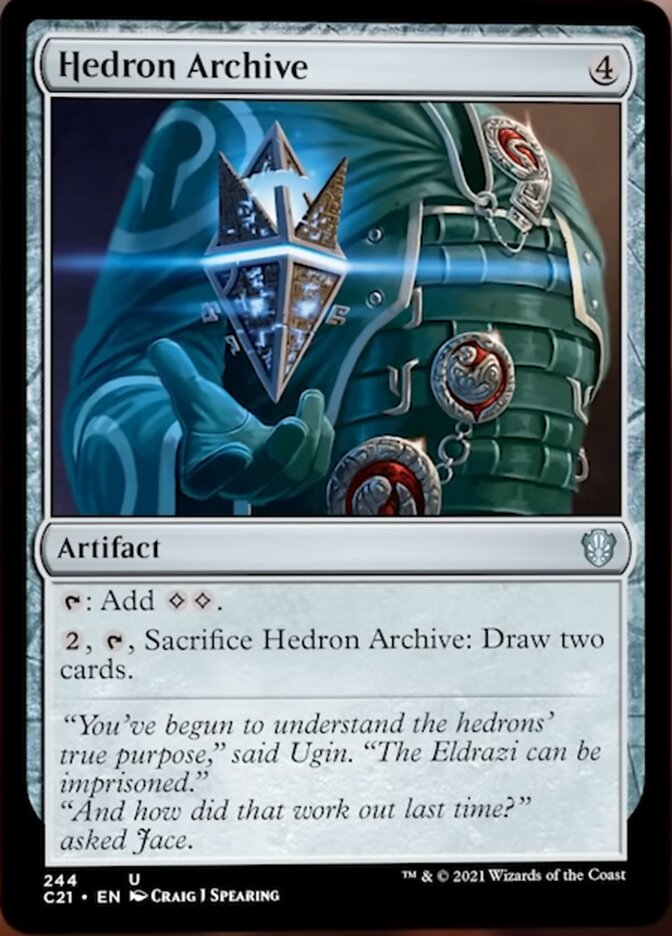 Hedron Archive [Commander 2021] | Pegasus Games WI